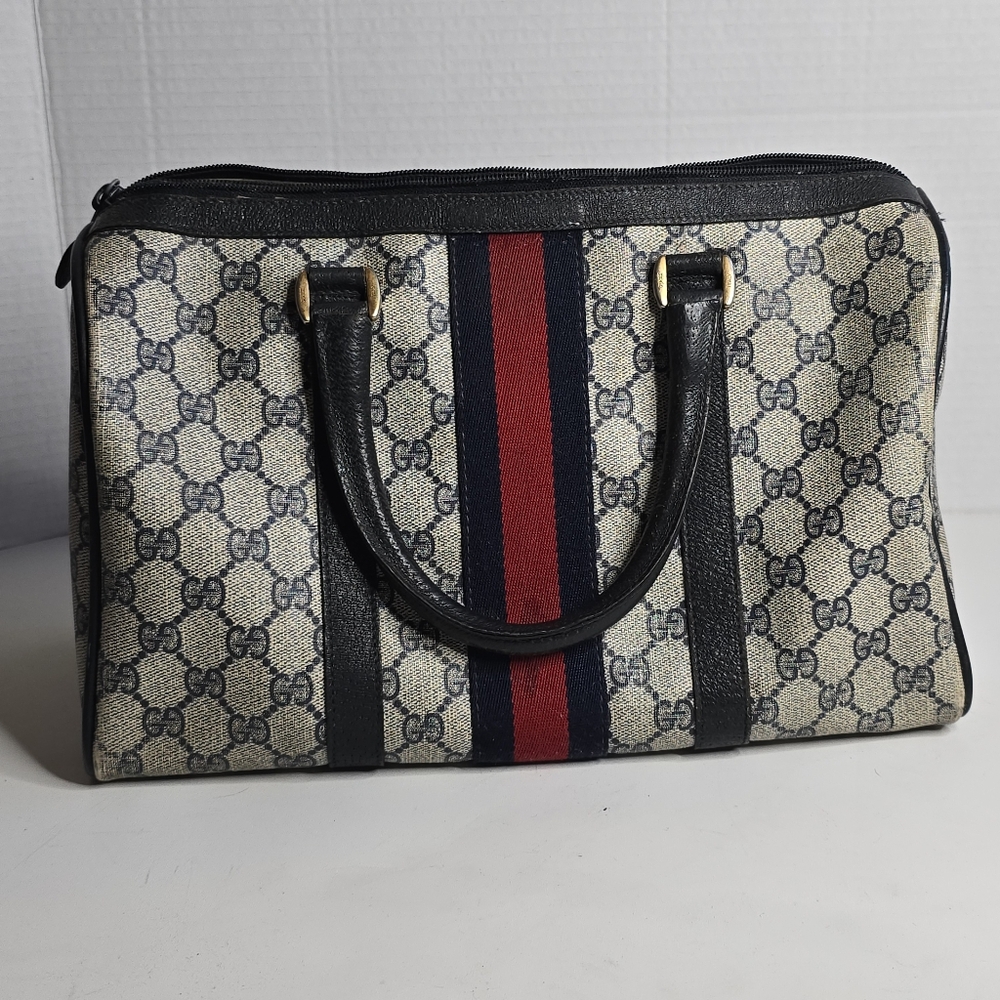 Gucci Vintage Sherry Boston Bag - Picture 4 of 13